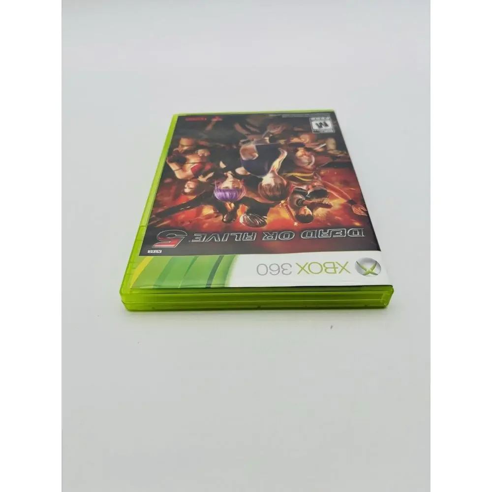 Dead or Alive 5 (Microsoft Xbox 360, 2012) Complete with Manual CIB Tested Works